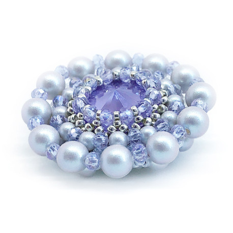 Брошь Ducharme Cinderella Dream Dove Grey Lilac-1