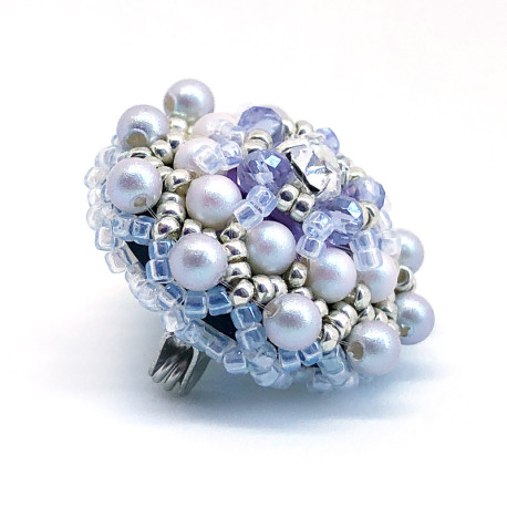 Брошь Ducharme Little Star Dove Grey Lilac-1